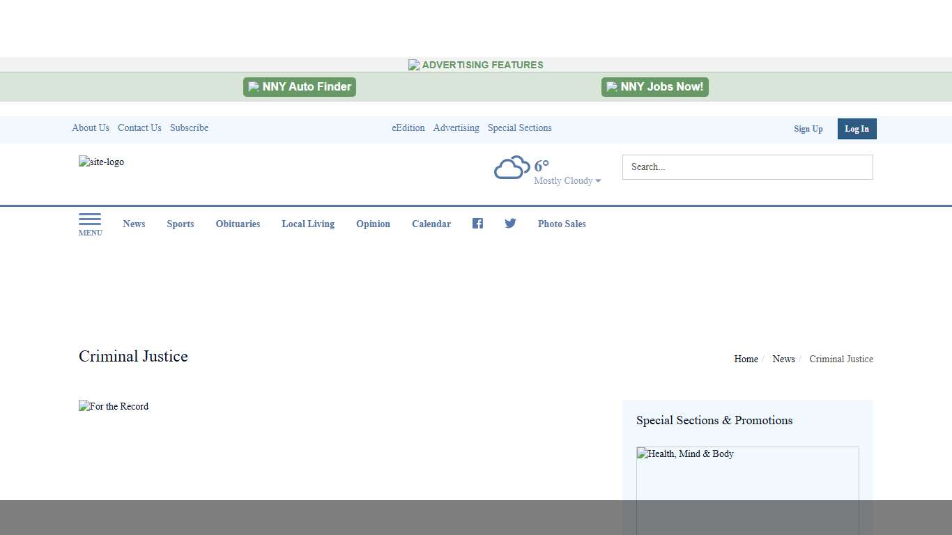 Criminal Justice mymalonetelegram.com
